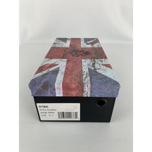 English Laundry Wynne Leather Slip On Loafers Mens 10.5 Cognac Brown ELS2004 New - Picture 12 of 12